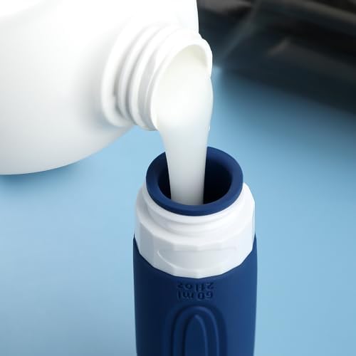 Mrsdry Travel Bottles for Toiletries, Tsa Approved 2oz Travel size Bottles - Image 3