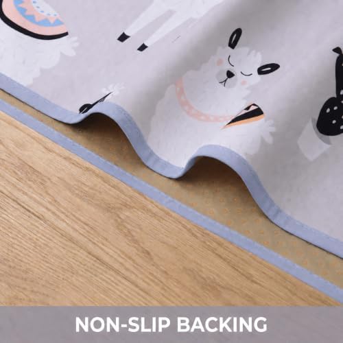 Splat Mat for Under High Chair, Waterproof Washable High Chair Floor Mat - Image 4