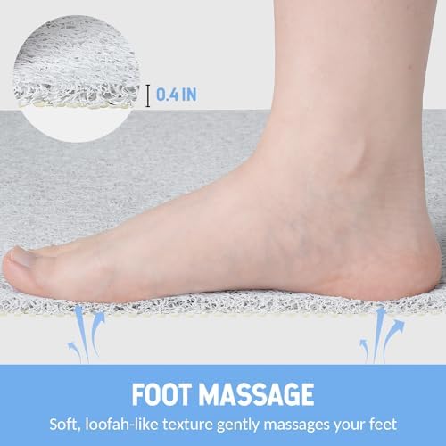 Hargiis Non-Slip Bathtub Mat, Anti Slip Shower Mat, Fast Drying Bathtub Mats - Image 4