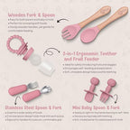 O'doe™ Silicone Baby Feeding Set, 17-Piece Baby Weaning Set BPA-Free - Image 4