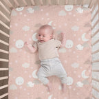 The Peanutshell New Moon 3-Piece Baby Girl Crib Bedding Set - Image 2
