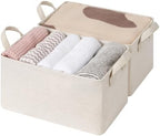 StorageWorks Fabric Storage Bins, Linen Closet Organizers - Image 4