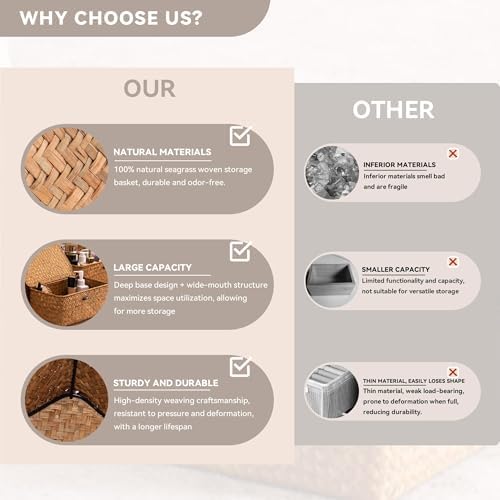 Nonam Wicker Storage Basket - Image 4