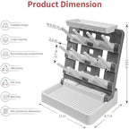Baby Bottle Drying Rack, Vertical Standing Bottle Drying Rack Holder-Space - Image 2