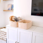 Woven Rope Baskets for Organizing, 3 Pack, 15.5 x 11 x 5.5" Storage Bins - Image 3