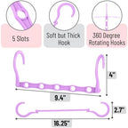 Mr. Pen- Space Saving Hangers, 360° Rotating Hooks - Image 3
