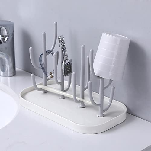 Baby Bottle Drying Rack with Tray, Creative Tree Branch Baby Bottle Dryer Holder - Image 3