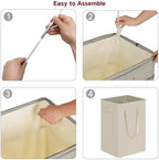 efluky Slim Laundry Basket, Narrow Laundry Hamper - Image 7