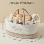 DUHEL Diaper Caddy Organizer - Image 2