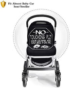 Metplus Baby Car Seat Cover, No Touch Sign Carseat Canopy & Nursing Covers - Image 4