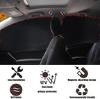 XCBYT Magnetic Side Window Sun Shade, 100% Blackout Privacy Sun Protection - Image 6