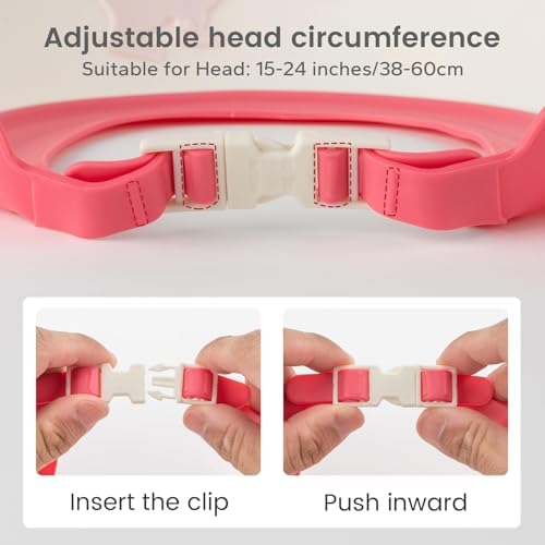 FUNUPUP Baby Shower Cap for Toddlers Kids, Soft TPE Silicone - Image 2