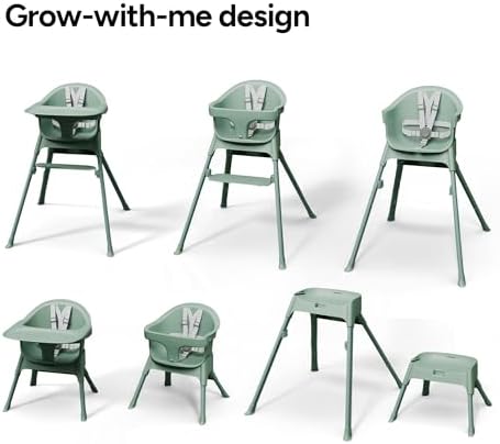 Mompush Olli 7-in-1 Convertible High Chair - Image 2