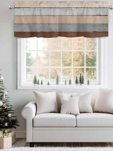 Farmhouse Fall Kitchen Curtains Valances - Image 4