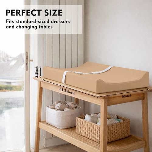 Waterproof Vegan Leather Baby Changing Pad Cover - Image 4