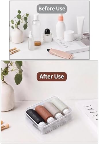 Gemice Travel Bottles for Toiletries, Tsa Approved Travel 6oz Size Containers - Image 7