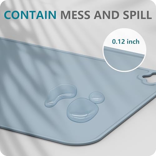 Silicone Placemat for Toddles Kids Non-Slip Reusable Portable Kids Placemats - Image 6