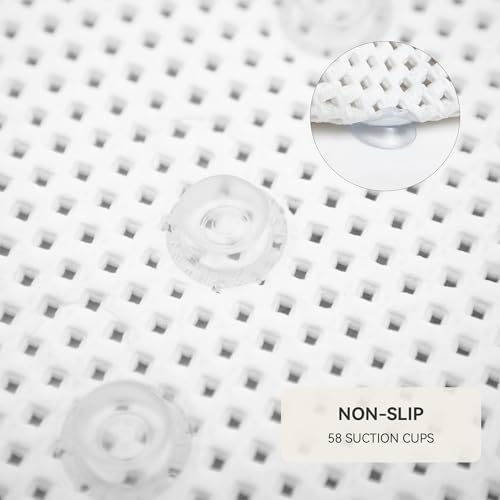Bathtub Mat Non Slip, Soft Foam Bath Mat - Image 4