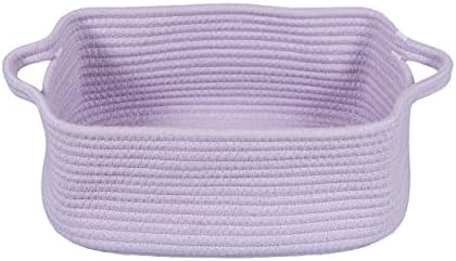 XUANGUO Medium Woven Cotton Rope Storage Basket by XUANGUO