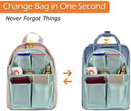 Surblue Backpack Organizer Insert Liner Hanging Travel Rucksack Purse and - Image 6