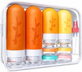 Tocelffe Travel Containers for Toiletries, travel bottles for Toiletries by Tocelffe