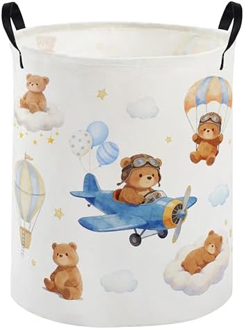 Kids Laundry Basket Bear Hamper by DDBASKET