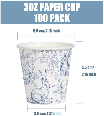 WRAPAHOLIC 3oz Easter Bathroom Cups - Image 2