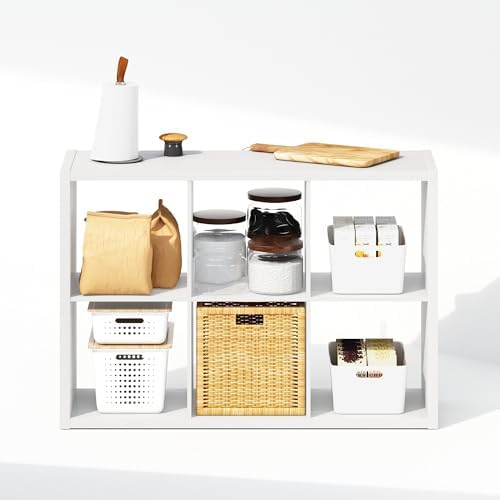 Furinno Cubic Extra Thick 6-Cube Closet Organizers and Storage - Image 6