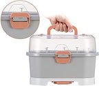 Baby Bottle Drying Rack Storage, Large Nursing Bottle Storage Box Organizer - Image 5