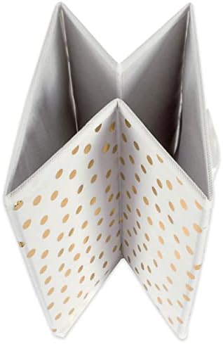 DII Woven Polyester Storage Bin, Polka Dot, Large Set of 2 - Image 2