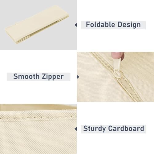 DIMJ Drawer Organizer Clothes 10 Pack - Image 5