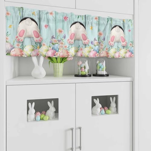 Vandarllin Easter Kitchen Curtains Valances - Image 5