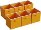 MAX Houser 6 Pack Foldable Fabric Storage Bins by MAXHouser