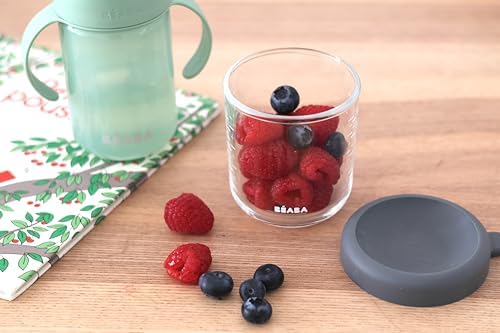 BEABA 8 oz Glass Baby Food Jars - Image 6