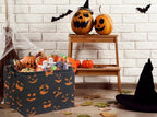 Rectangular Halloween Basket for Boys and Girls Kids Trick or Treat Pumpkin - Image 5