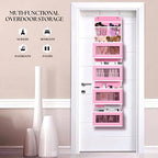 Giraffe Creation Pink Over Door Organizer - Image 2