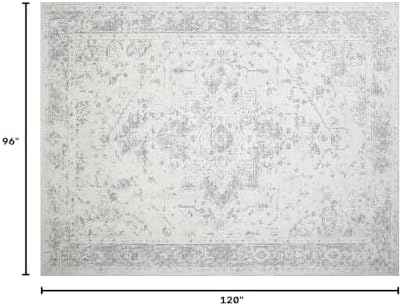 8x10 Washable Area Rug, Soft Area Rugs - Image 2