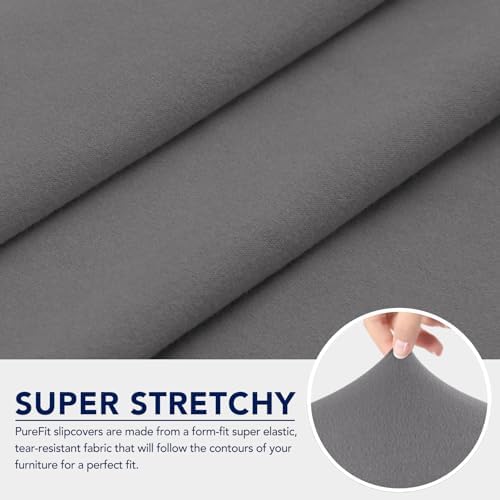 PureFit Waterproof Loveseat Couch Cover Slipcovers - Image 5