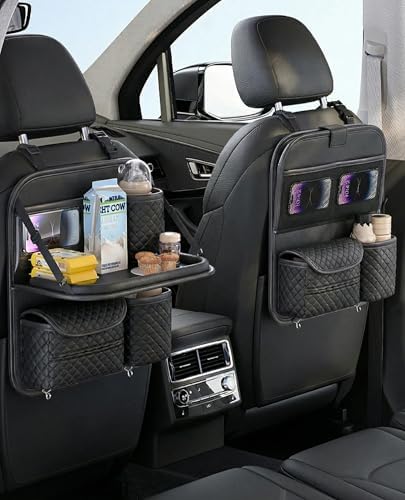 PU Leather Backseat Car Organizer - Image 4