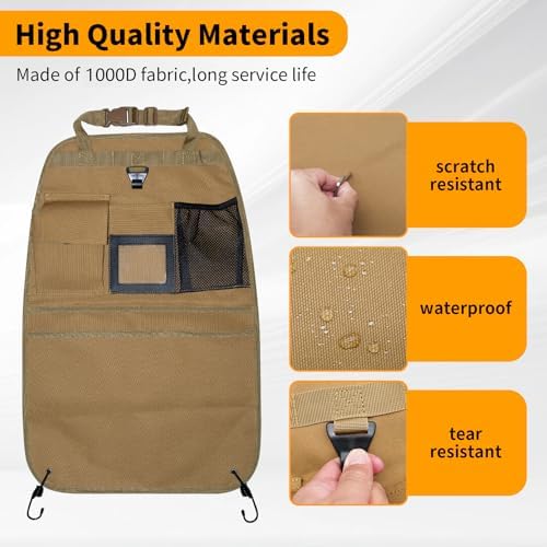 Back Seat Car Organizer with Car Storage Bags, Universal Car Organizers and - Image 5