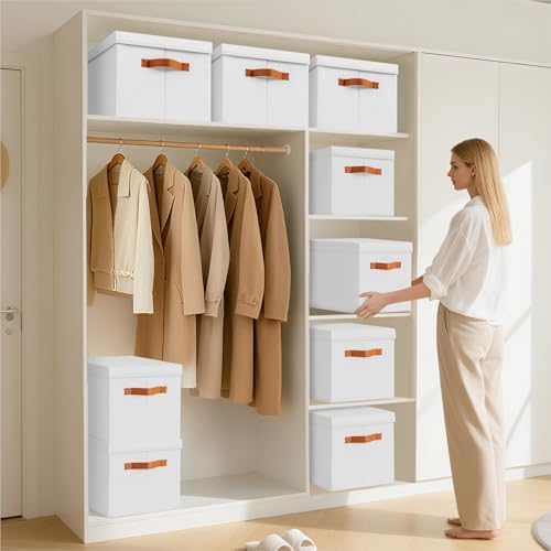 Homsorout Storage Bins with Lids - Image 2