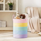 YOUDENOVA Cotton Rope Laundry Hamper Basket, 58L Blanket Basket - Image 2