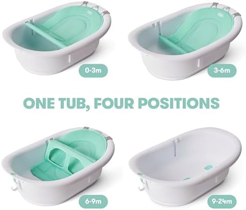 Frida Baby 4-in-1 Grow-with-Me Baby Bathtub, Baby Tub - Image 6