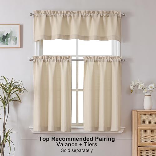 Chyhomenyc Linen Short Curtain Valance - Image 2