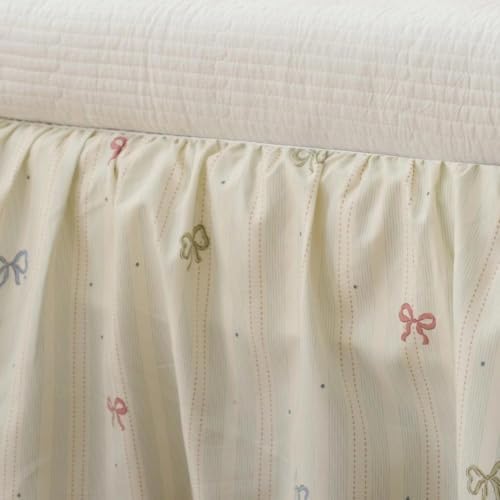 Crib Skirt Dust Ruffle 14" Drop - Image 3