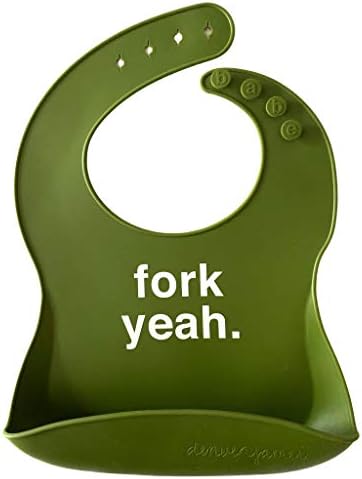 Denver James Silicone Feeding Bibs | Dishwasher Safe. Waterproof. Adjustable. by DenverJames