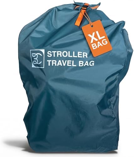 Extra Large Double Stroller Wagon Gate Check Bag by BravoCharlie
