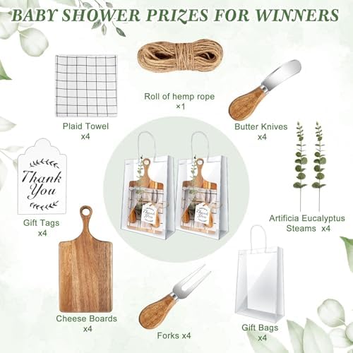 29 Pcs Baby Shower Prizes for Game Player 4 Sets Baby Shower Game Prizes - Image 2
