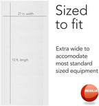 RESILIA Premium Clear Floor Protector Mat – Heavy-Duty Plastic Vinyl Covering - Image 4