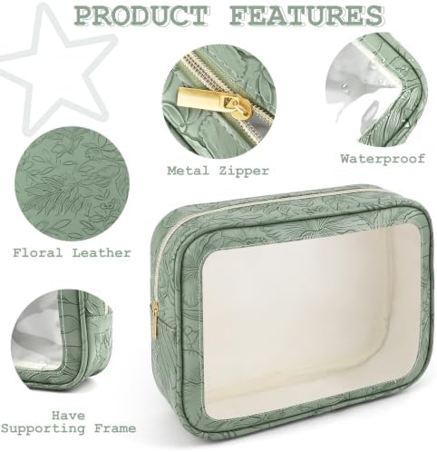 YOPCDJ 5PCS Baby Diaper Bag Organizer Pouches Set, TSA Approved Travel Toiletry - Image 3